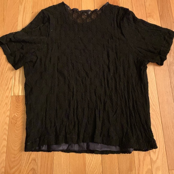 Black Lace Shirt - Picture 4 of 5